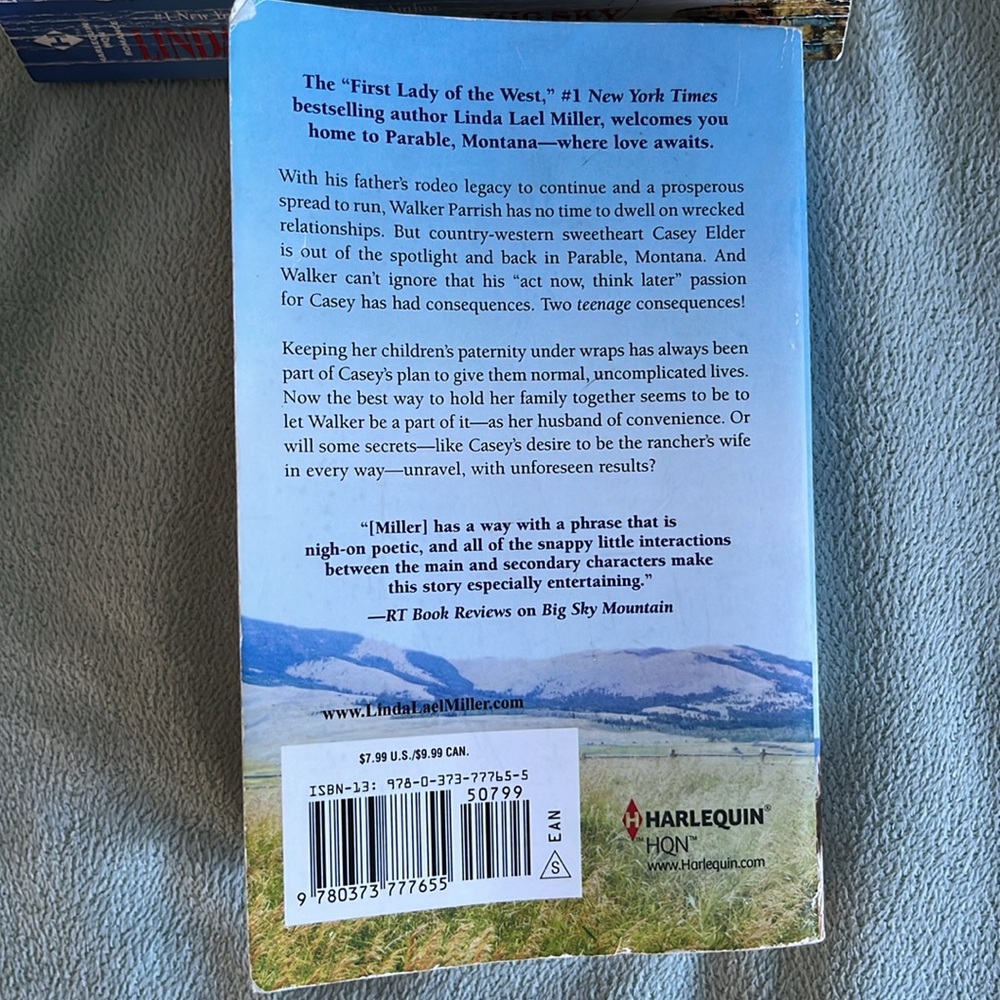 6 Linda Lael Miller “Big Sky” Western Romance Novels Set in Parable Montana. - Picture 14 of 14